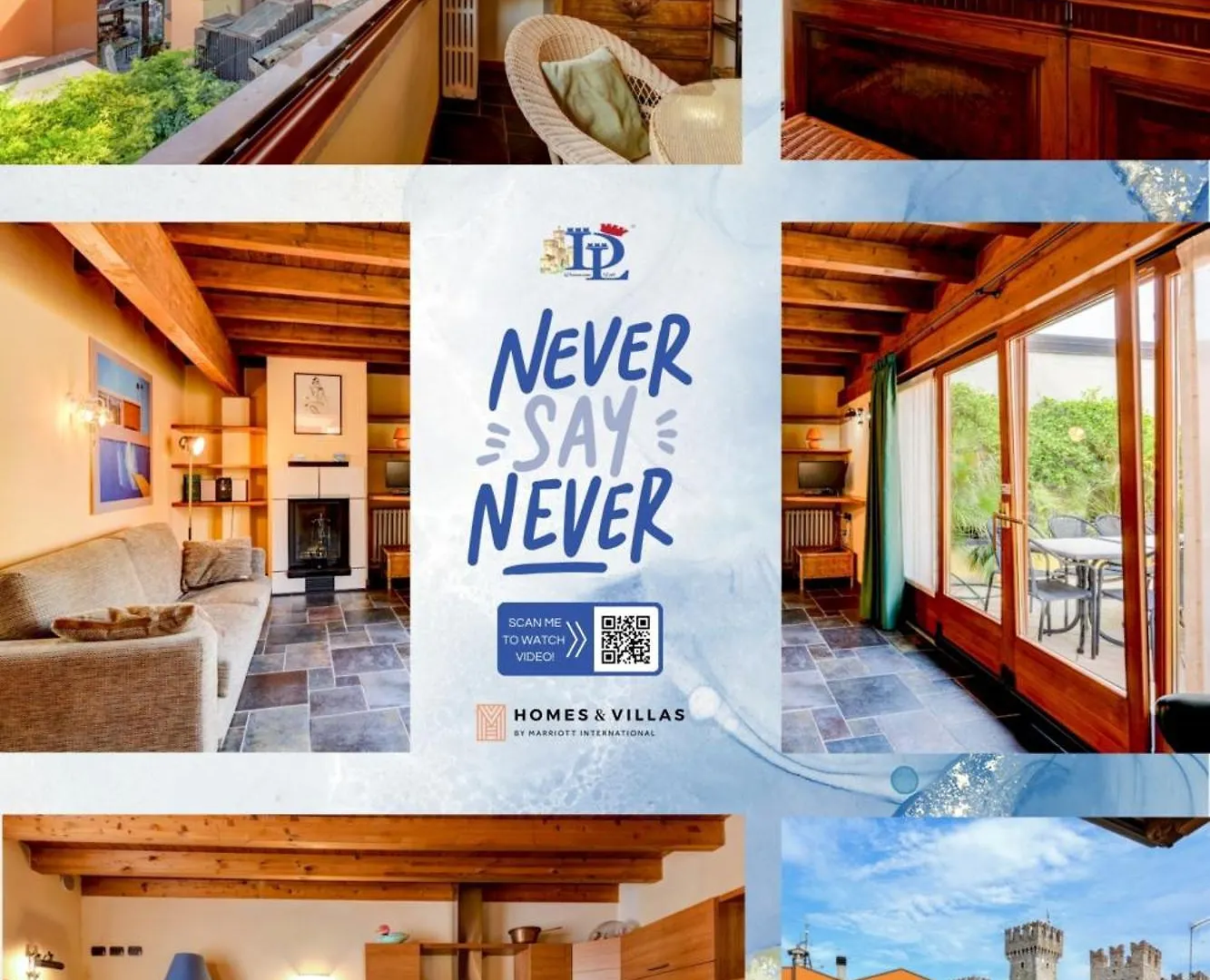 Desenzanoloft Official Partner Marriott Homes & Villas -Penthouse Never Say Never Sirmione Castle View